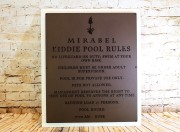 Pool Signs -Mirabel