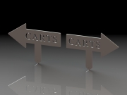 Left & Right Carts Arrows