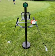 Putting Course Drink & Putter Stand -Butler National