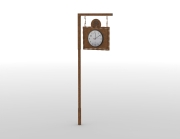 2025-The-Club-at-Crazy-Mtn-Ranch-L-Post-Clock