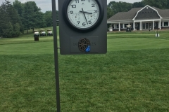 Clock Signs for Golf Courses -Green Brook CC
