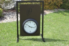 Custom Golf Clock Sign -Ptarmigan