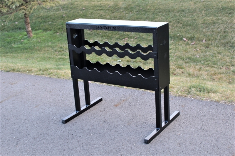 Divot Bottle Rack -Coco Beach