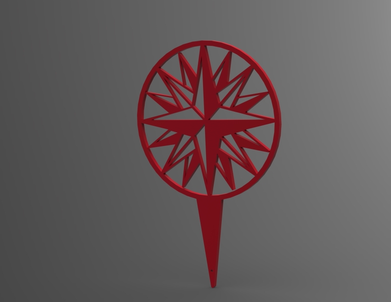 Compass-Tee-Marker