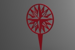 Compass-Tee-Marker