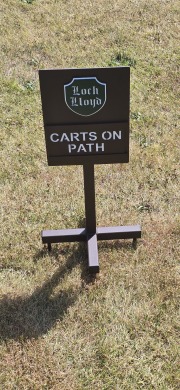 Cart-Directional-Sign-Loch-Lloyd