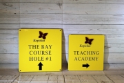 Golf Course Directional Signs -Kapalua