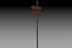 Arrow-Directional-Square-Bar-Sign