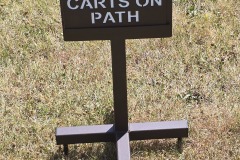 Cart-Directional-Sign-Loch-Lloyd