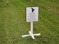 Golf Course Directional SIgns -Trinity Forest