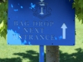 Golf Course Directional Sign -Rhode Island CC
