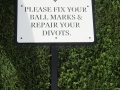 Golf Course Directional Signage -Skagit