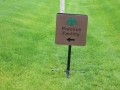 Golf Course Directional Signs CIRCLING RAVEN