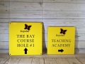 Golf Course Directional Signs -Kapalua