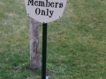 Golf Course Directional Signs -Sonoma