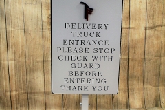 Golf Course Signage -Trinity Forest