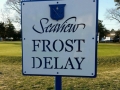 Golf Frost Delay Sign -Seaview