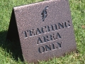 Golf Teaching Sign -Ptarmigan