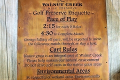Informational Sign -Walnut Creek