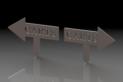 Left & Right Carts Arrows