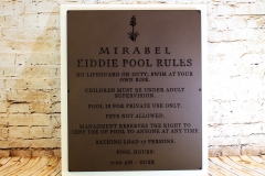 Pool Signs -Mirabel