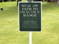 Twin Lakes Village Sign