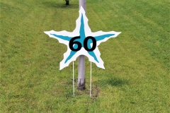 Starfish Yardage Hitting Target -BAKERS BAY DISCOVERY COURSE