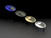 In-Ground Oval Markers