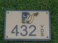 Custom In-Ground Yardage Plates -Rockwind