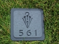 In-Ground Yardage Markers -Hidden Valley