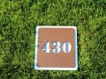 In-Ground Yardage Plates -Troon CC