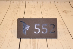 In-ground Yardage Plate -Trinity Forest