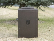Custom Trash Can Shell -Hill Crest CC