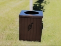 Garbage Can Enclosures TEAK -Ptarmigan