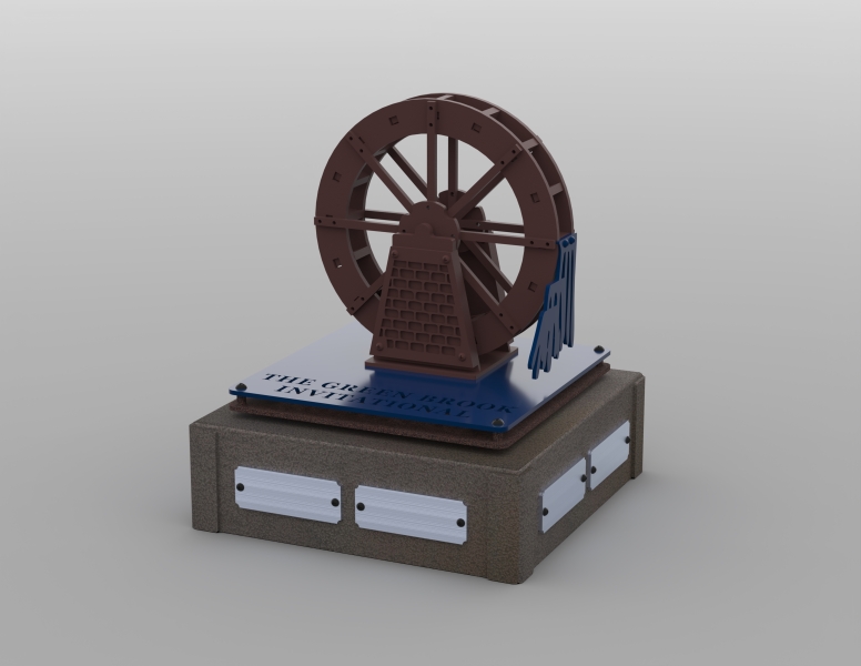 Water Wheel Trophy