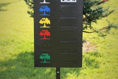 Driving Range Yardage Sign -Elgin CC