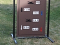 Golf Range Layout Sign -LegacyRidge