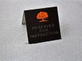 RESERVED FOR INSTRUCTION SIGNS -Carmel Valley