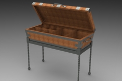 Treasure Chest - Open on Stand