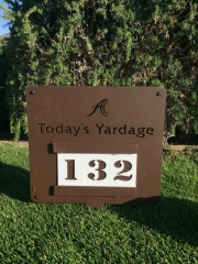 Par 3 Signs for Golf Courses -Anthem