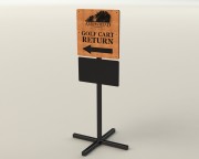 Cart Return Signs