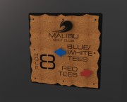 Course Directional Signage