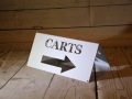 Cart Directional Signs -Sun City