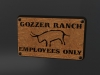 Employees Only Signs
