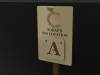 Citrus Club Pin Location Sign