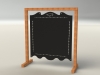 Hanging Chalkboard Message Sign