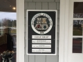 wanny custom golf course sign