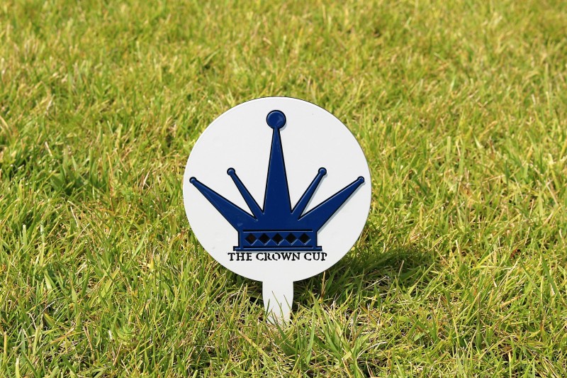 Tournament Tee Markers -THE CROWN CUP