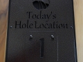 Pin Location Sign