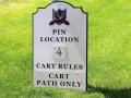 Pin Location Signs -Ballamor